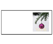 Vánoèní koule fialová - novoroèenka