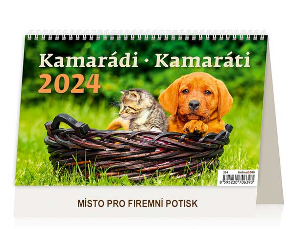 Kamarádi/Kamaráti - stolní kalendáø