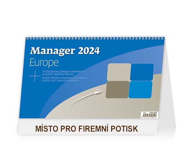 Manager Europe - stolní kalendáø