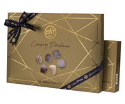   Elit Luxury Collection - èokoládové pralinky zlatá taška