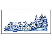 Karlùv most kresba modrá - novoroèenka